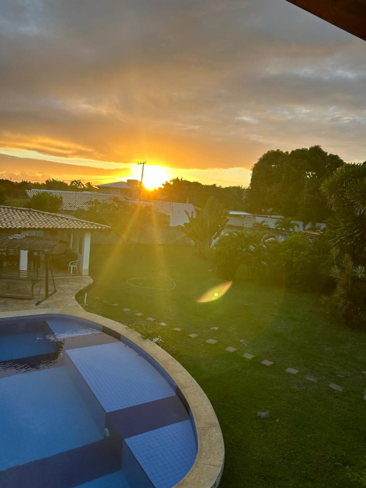 Vila Casa Estrela E Sol Barra de Jacuípe Exteriér fotografie
